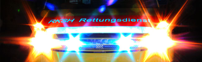 Rettungswagen Blaulicht